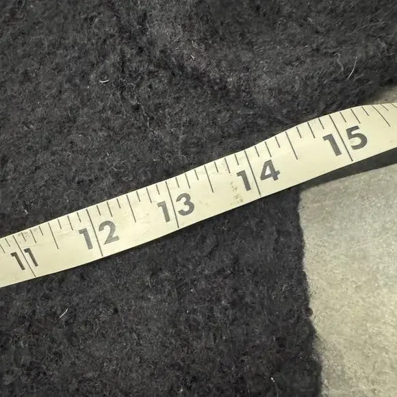 Vintage Y2K Longsleeve Black Bead Embellished McGinn Knightsbridge Mini Dress XS - Picture 5 of 6